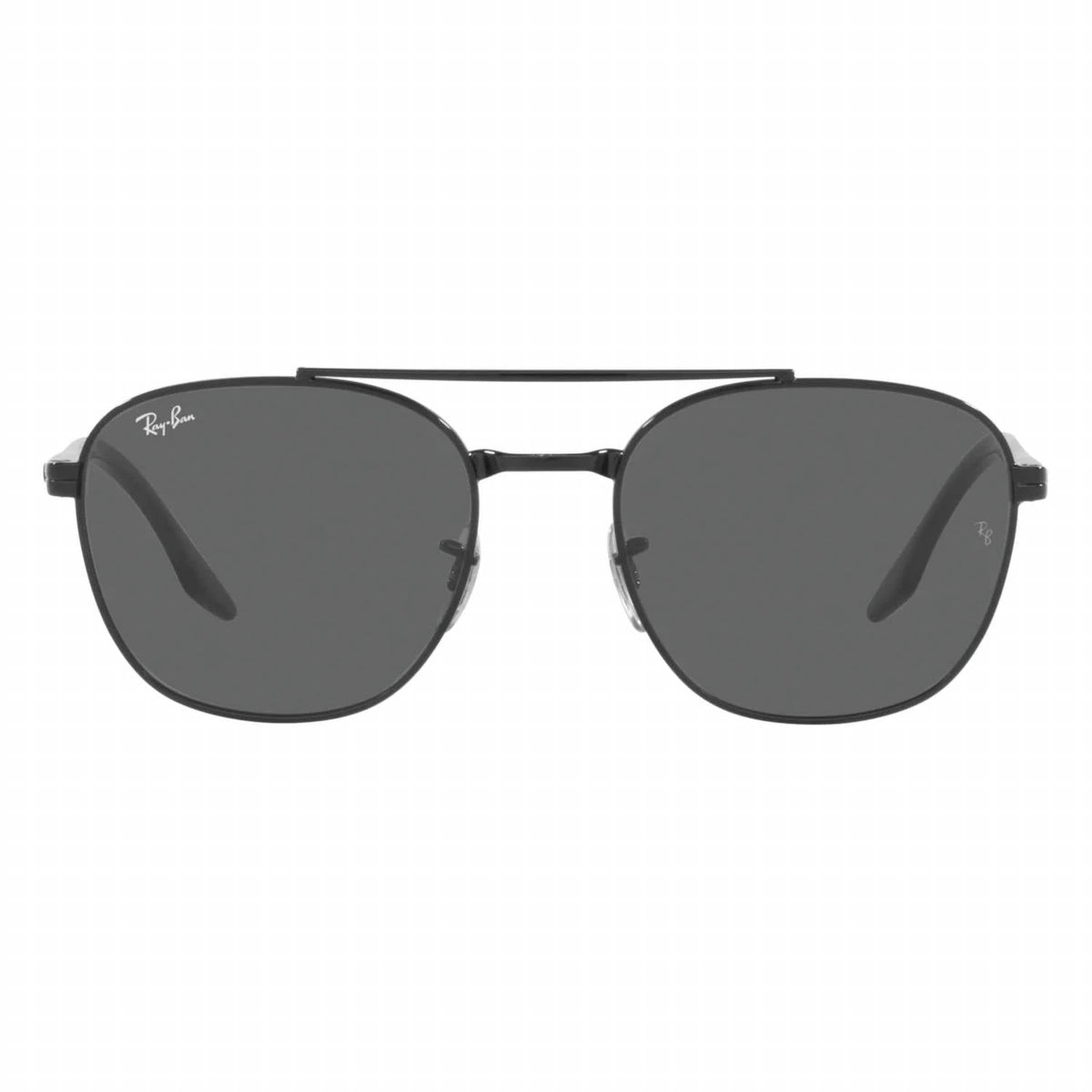 Gafas de sol unisex color gris oscuro y negro