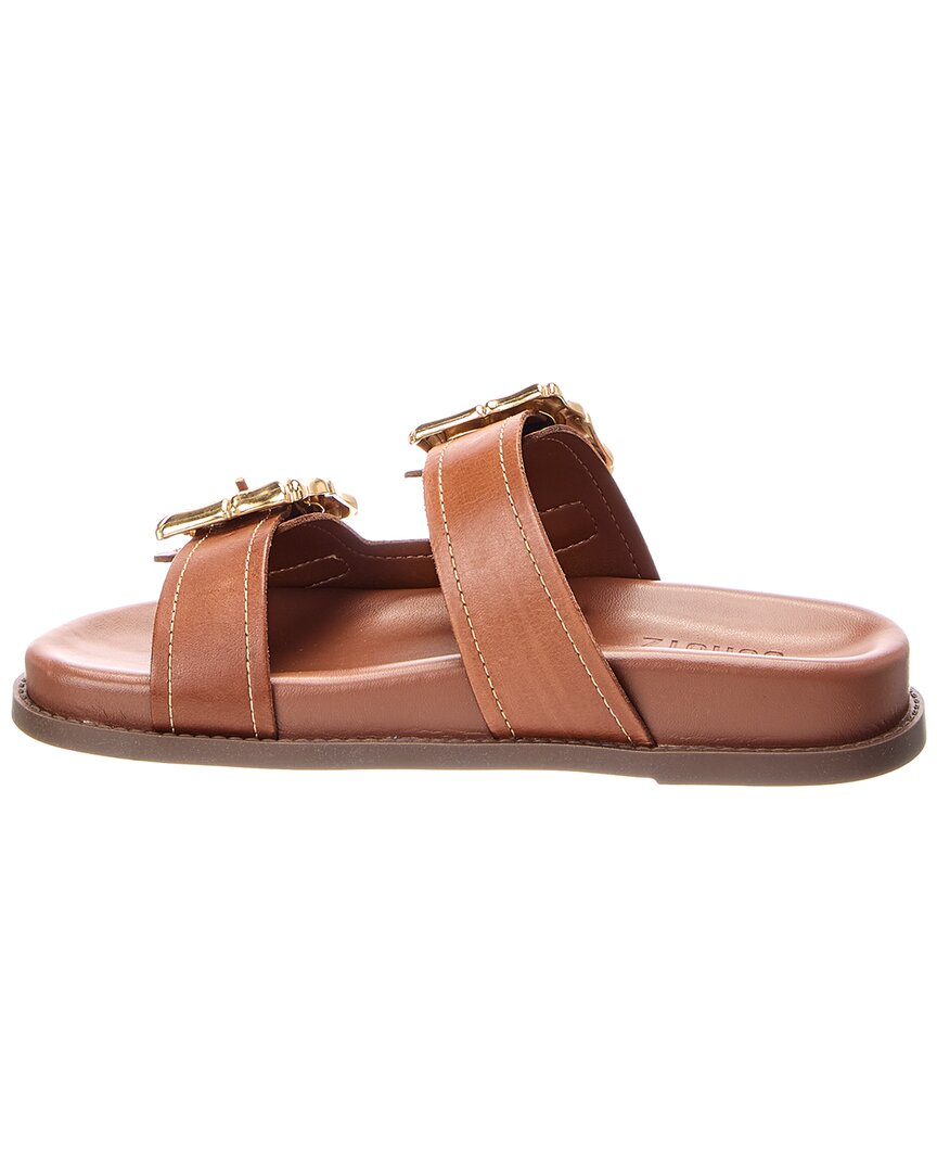SCHUTZ Enola Sandalia Deportiva de Cuero