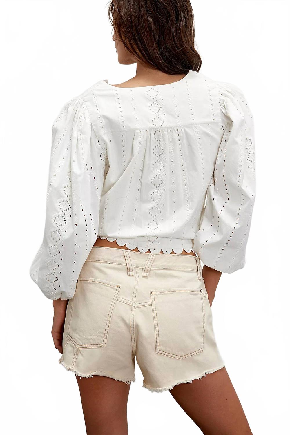 Short de mezclilla