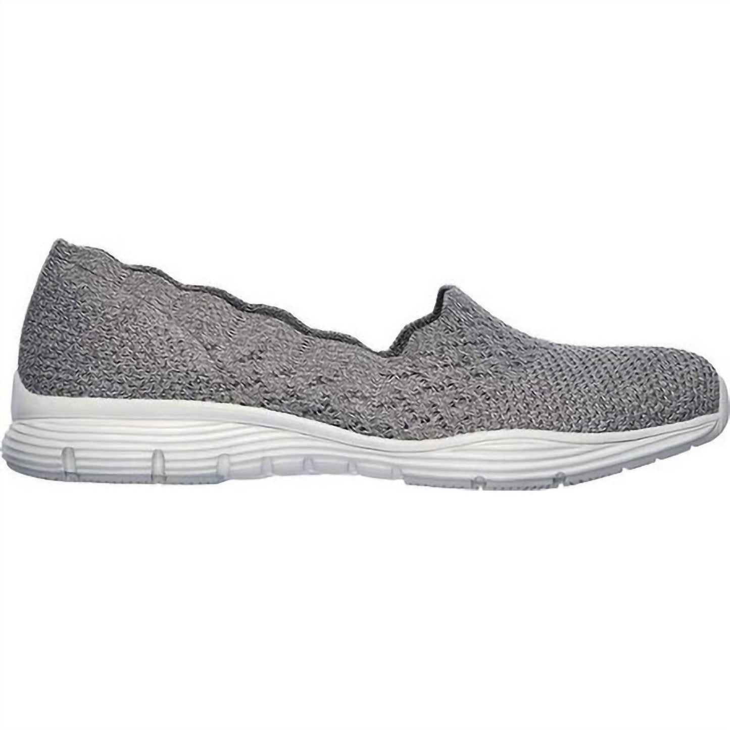 Mocasines de mujer color gris