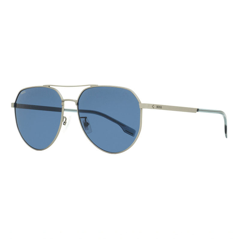 Gafas color azul y plateado