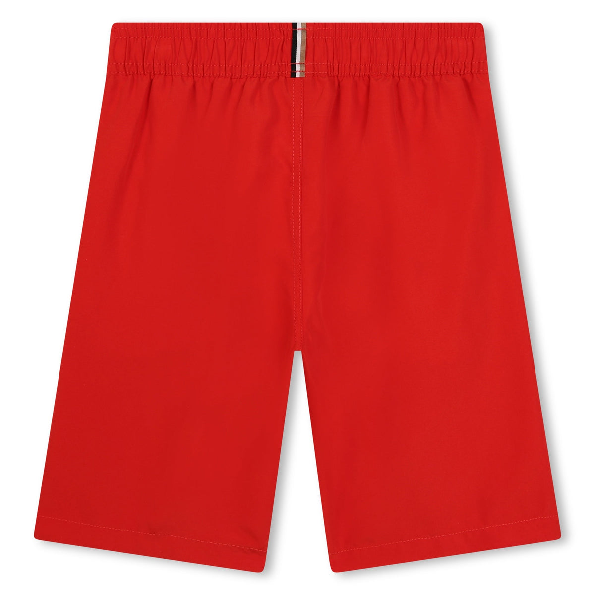 Pantaloneta de baño color rojo
