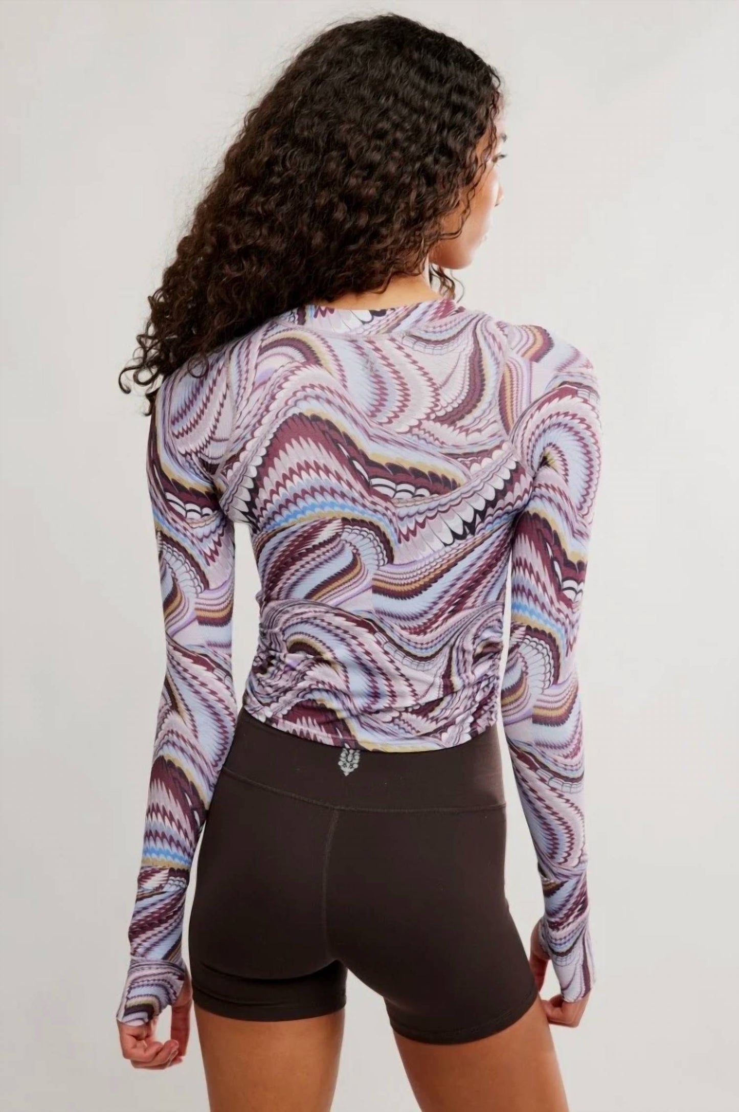Top con estampado