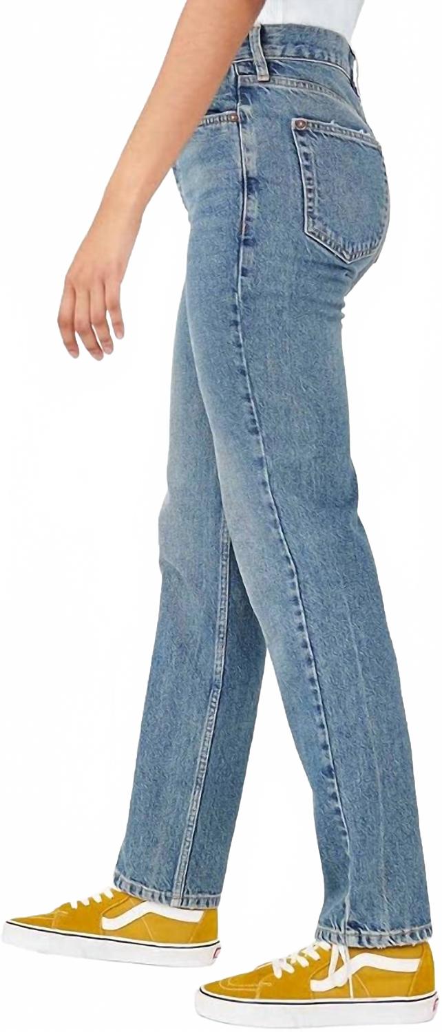 Jean color azul