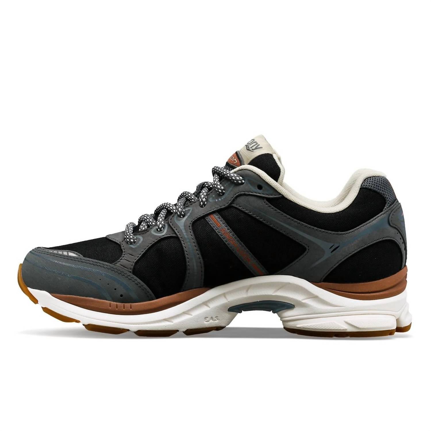 Zapatos unisex color gris y café