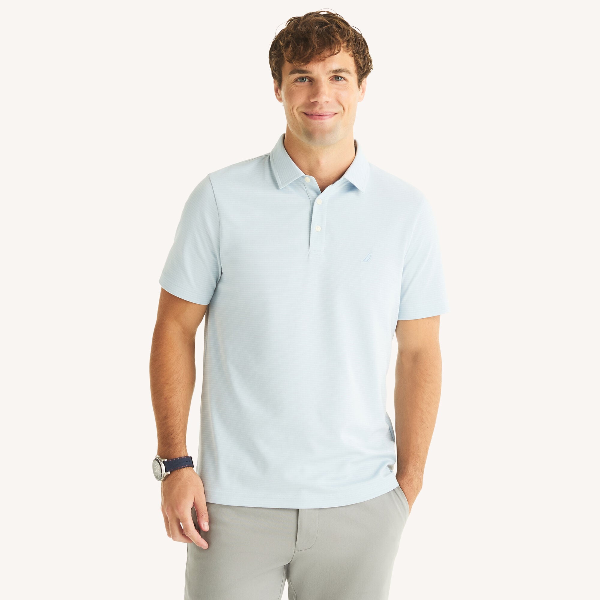 Polo de hombre a rayas