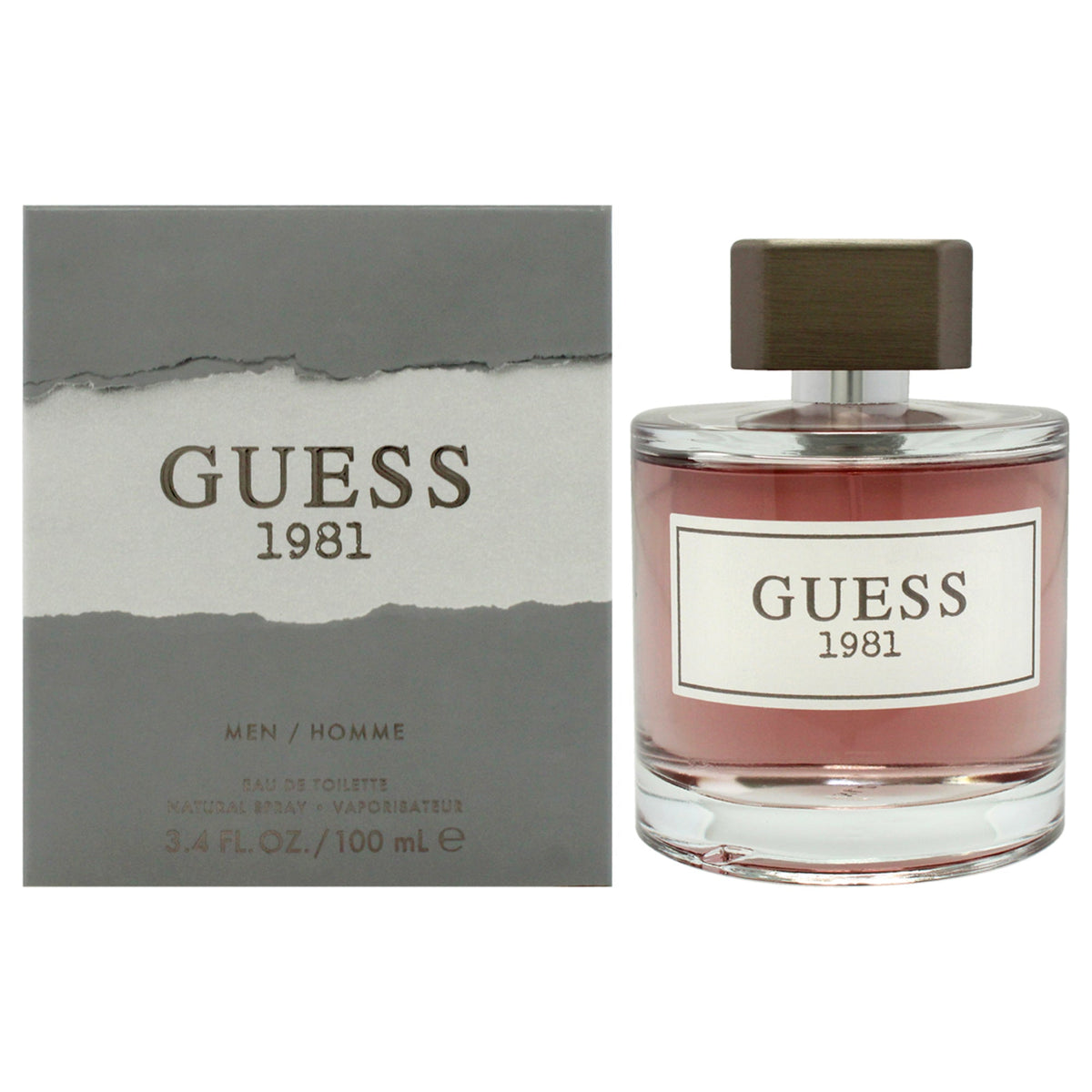 Perfume de hombre eau de toilette 3,4 oz