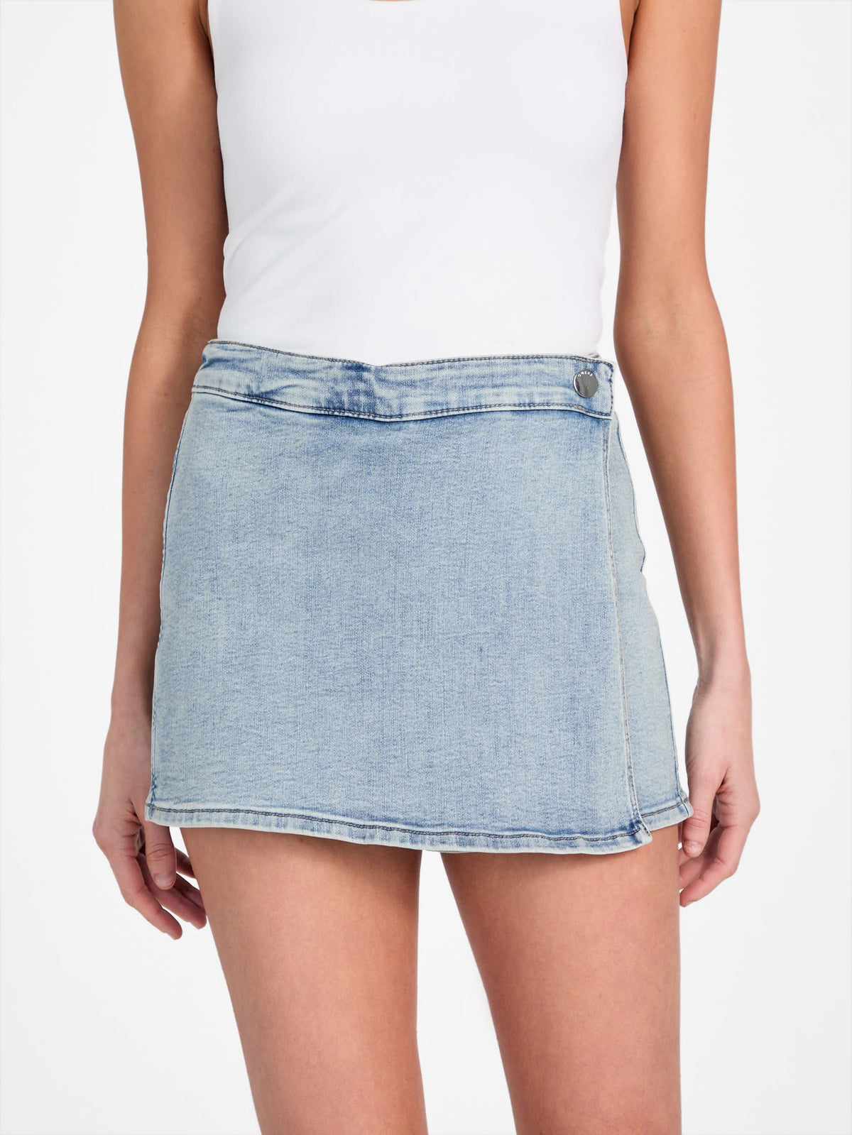 Falda pantalón de mezclilla