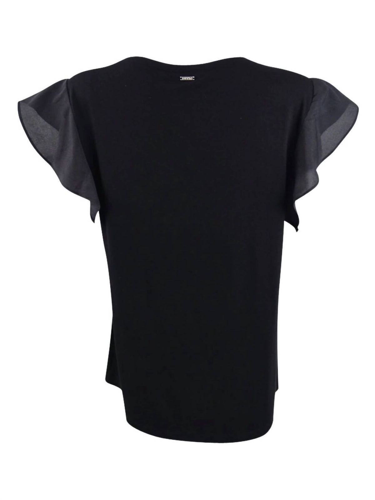 Top de mujer con boleros color negro