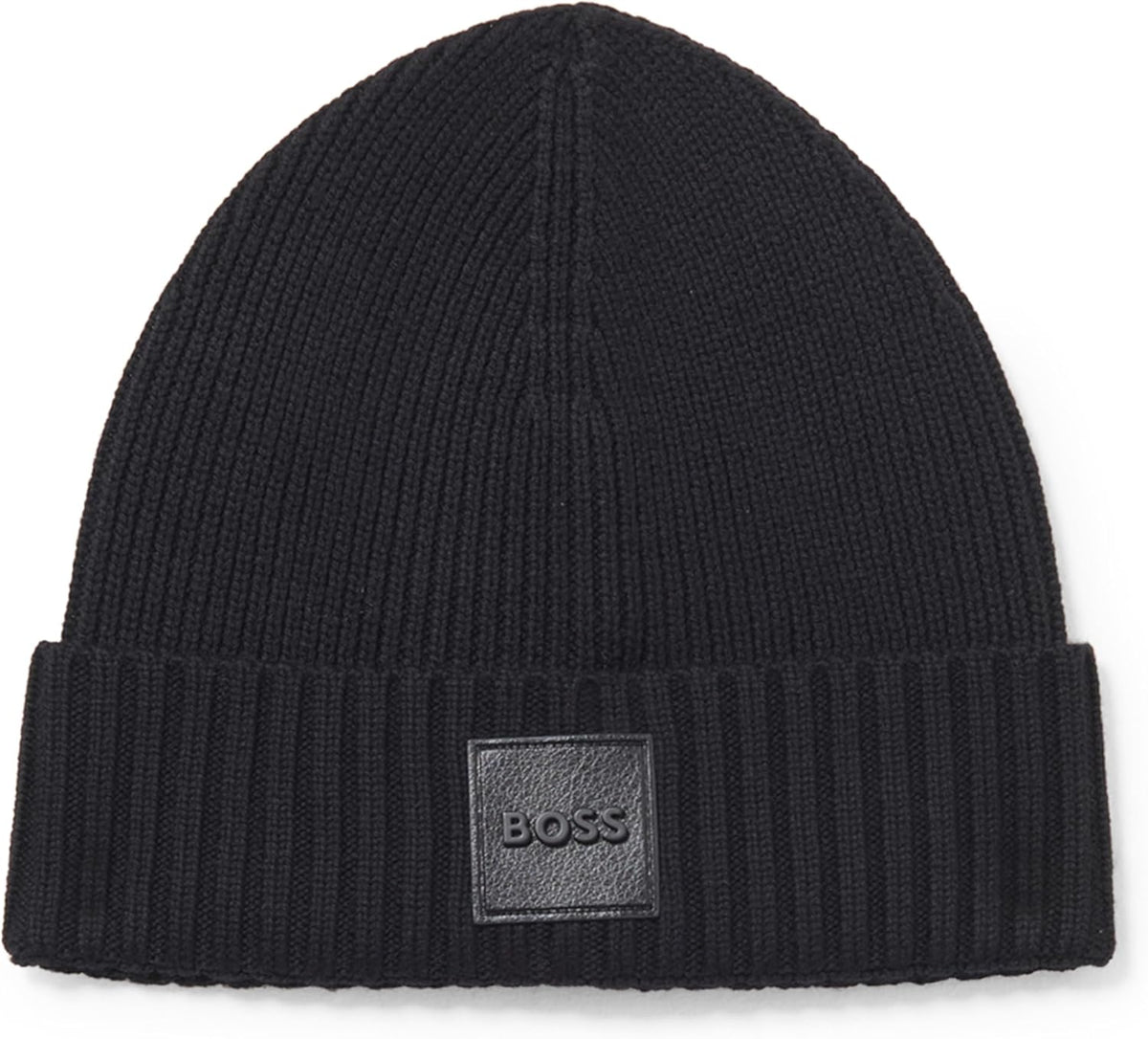Gorro tejido de hombre color negro