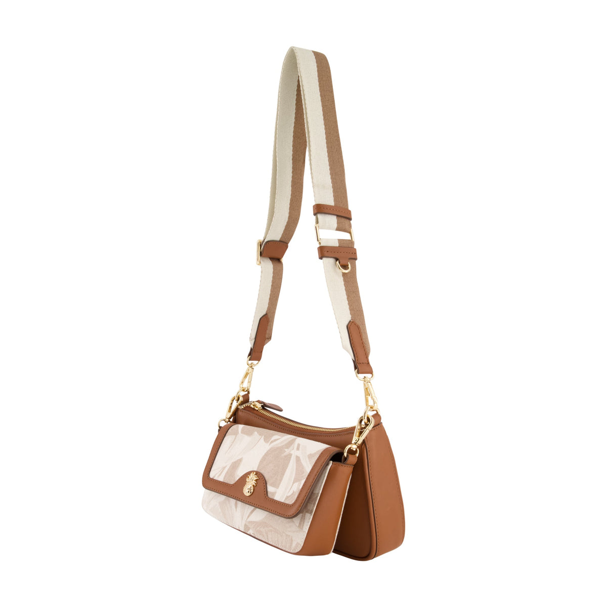 Bolso cruzado de cuero