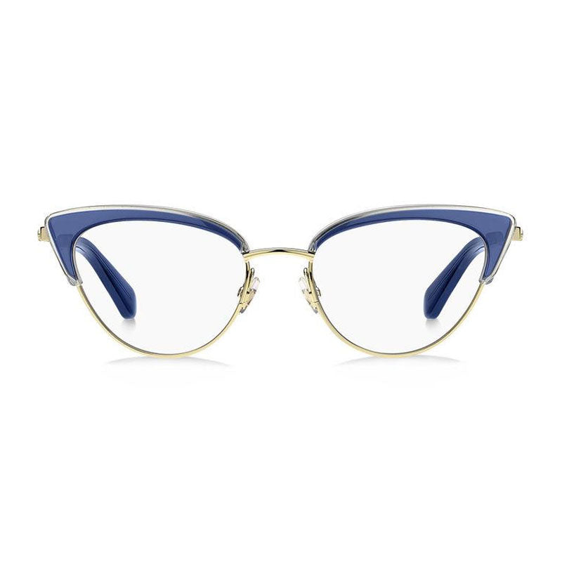 Gafas 50 mm color azul y dorado