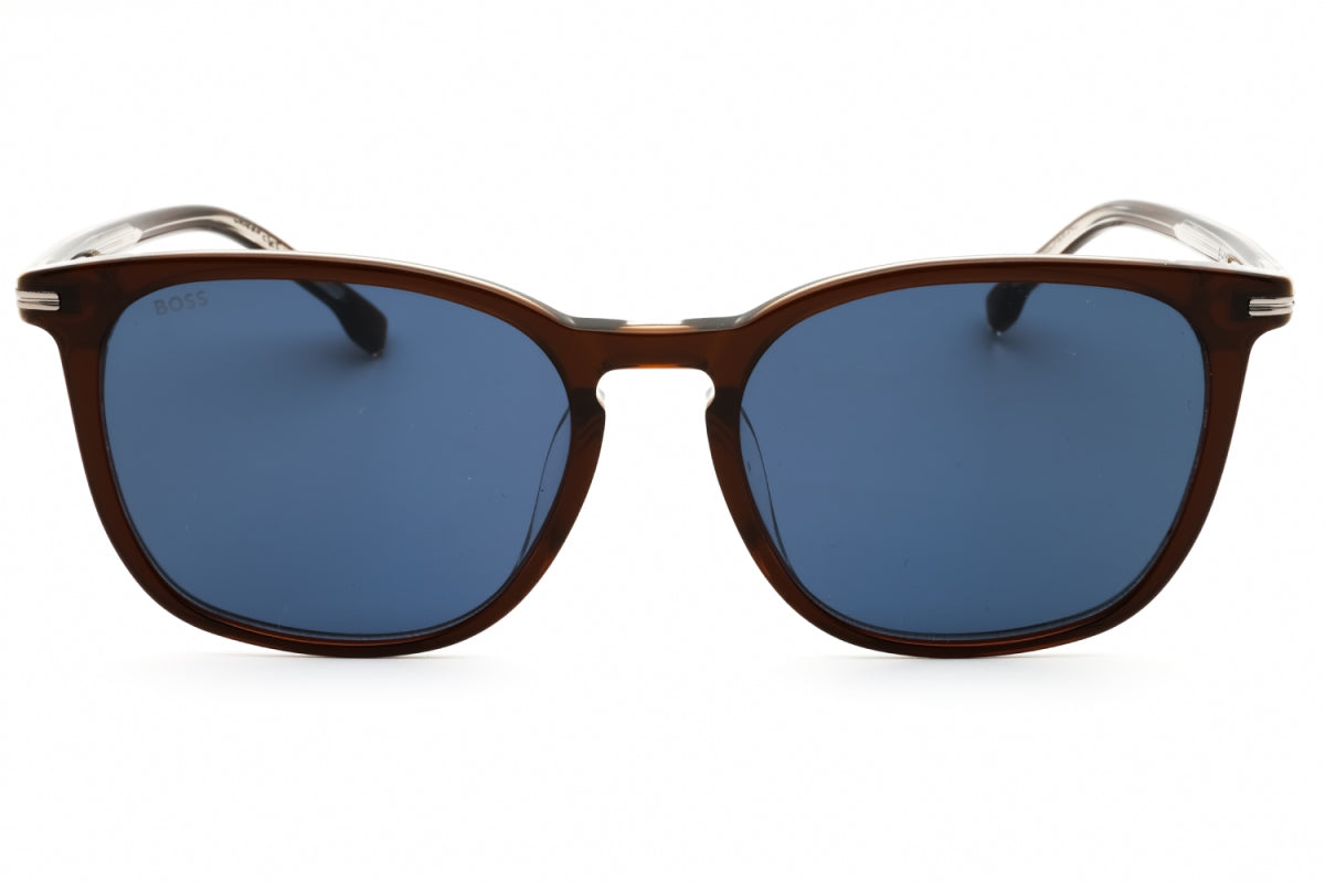 Gafas color azul y café
