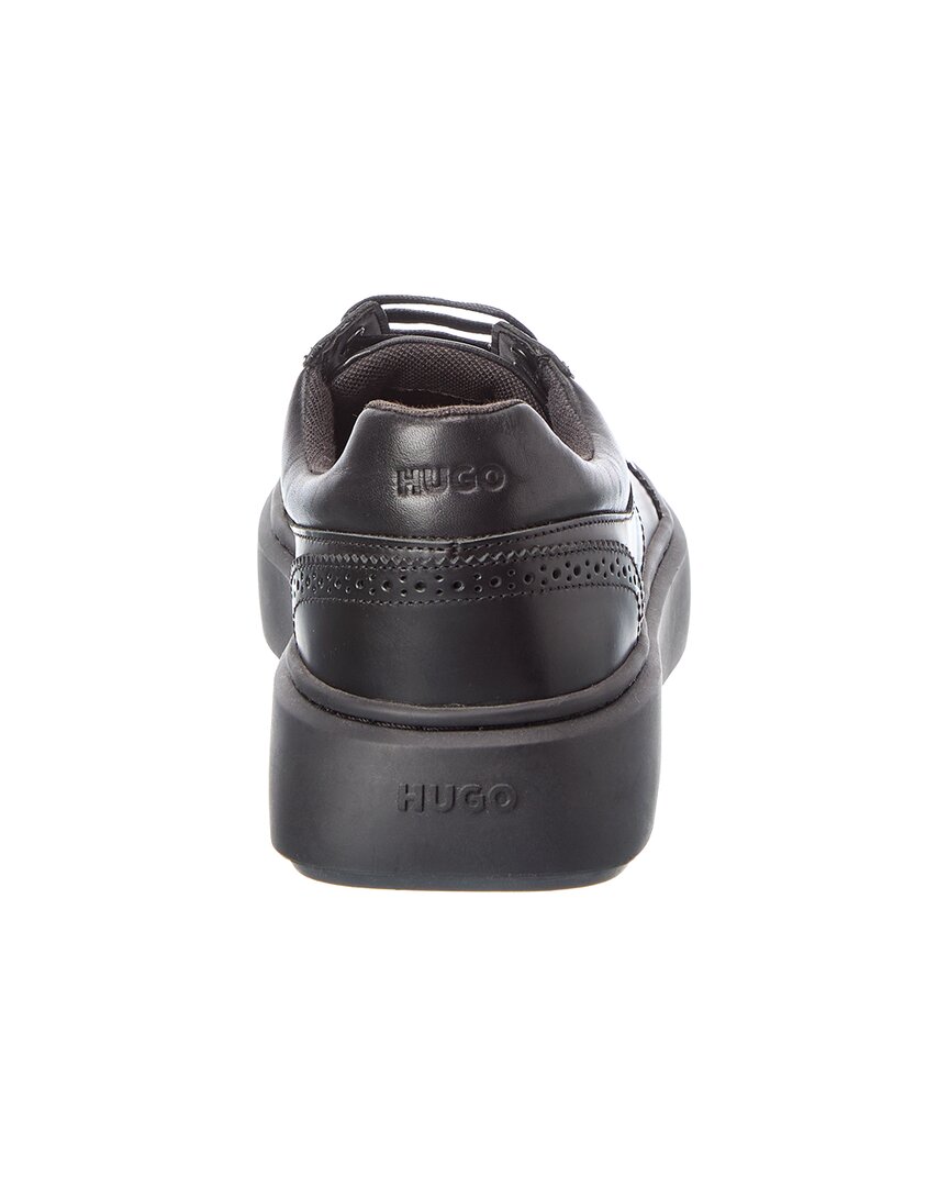 Zapatos de cordones de cuero