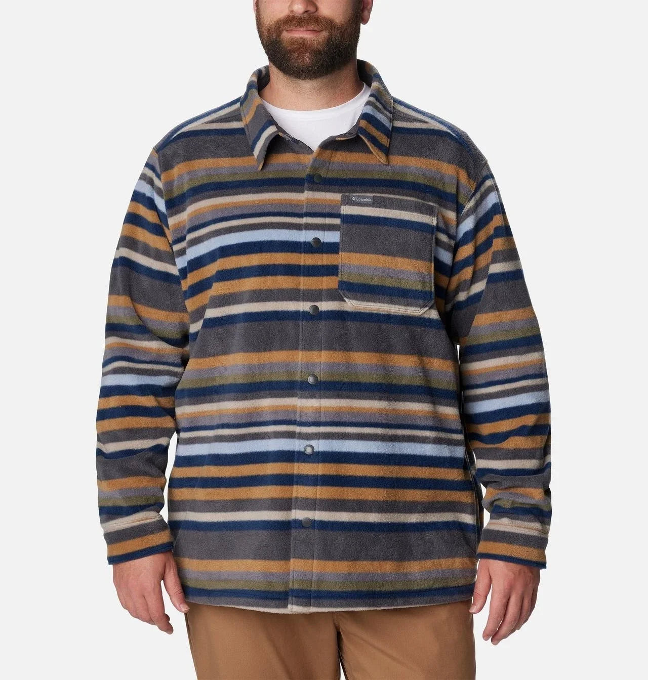 Sobrecamisa de hombre multicolor