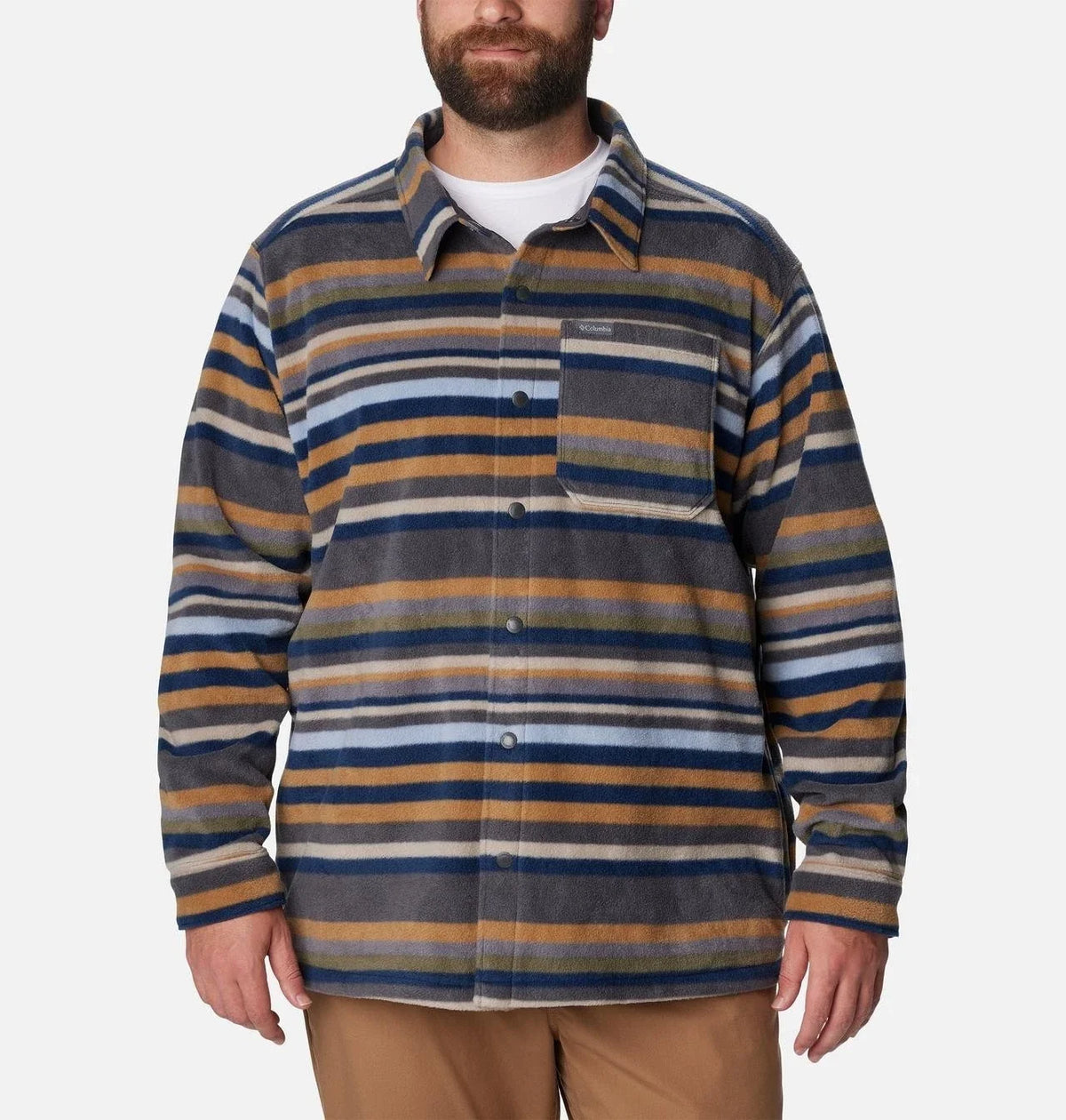 Sobrecamisa de hombre multicolor