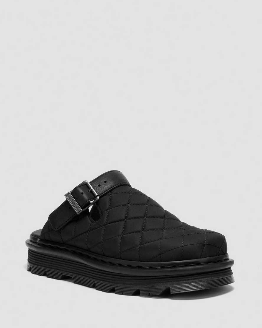 Zapatos destalonados de lona con plataforma