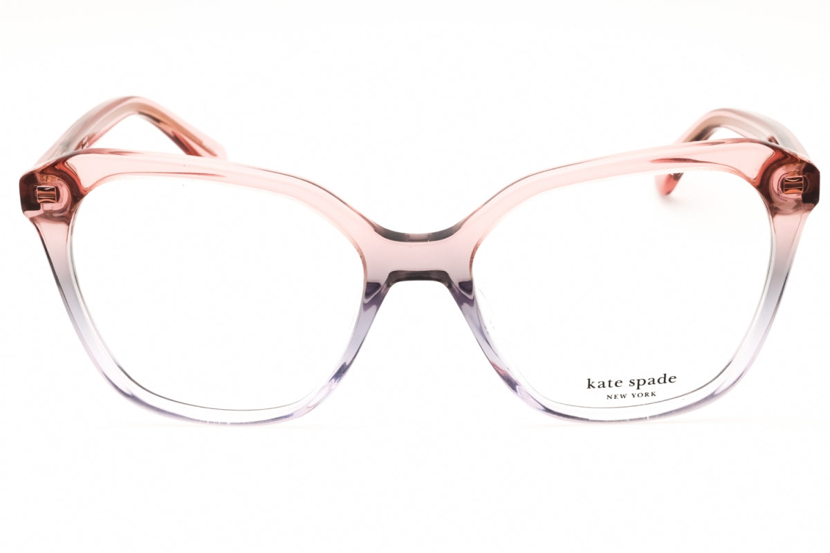 Gafas 53 mm color café y lila