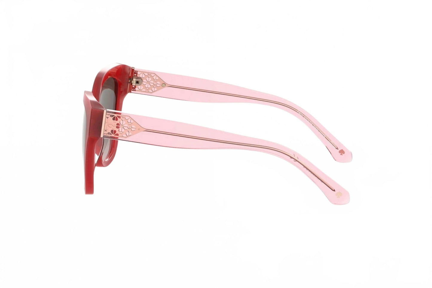 Gafas de sol de mujer color café y rojo