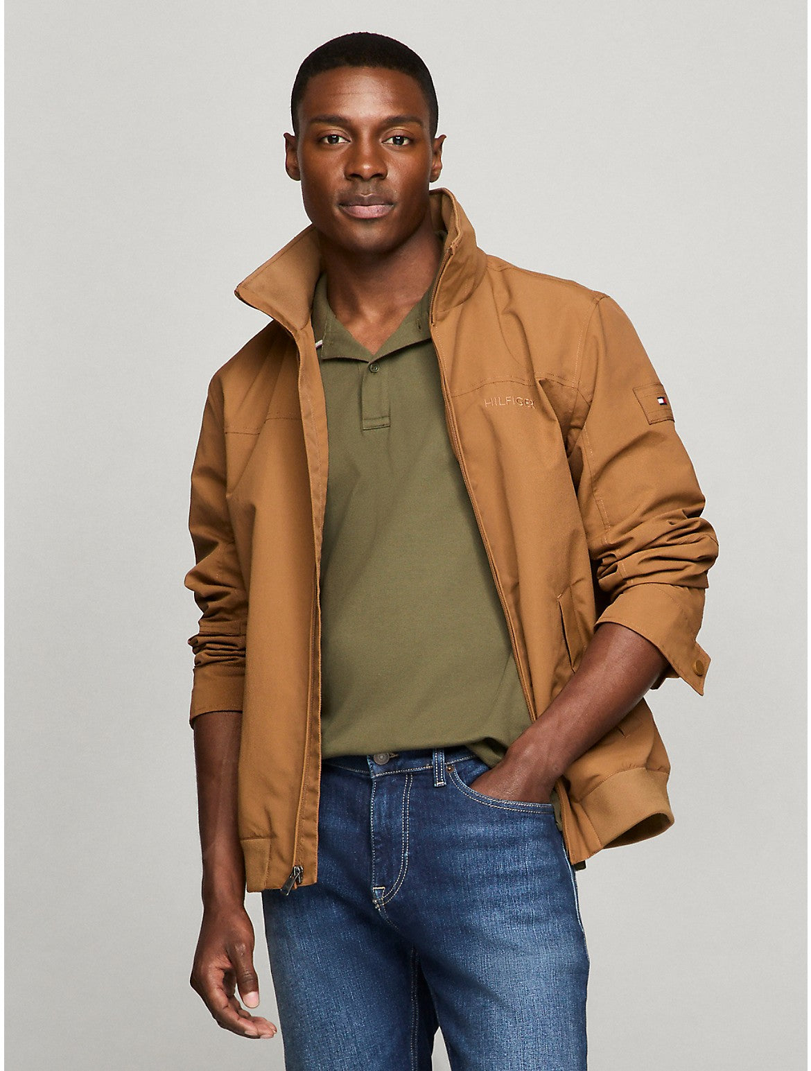 Chaqueta de hombre resistente al agua