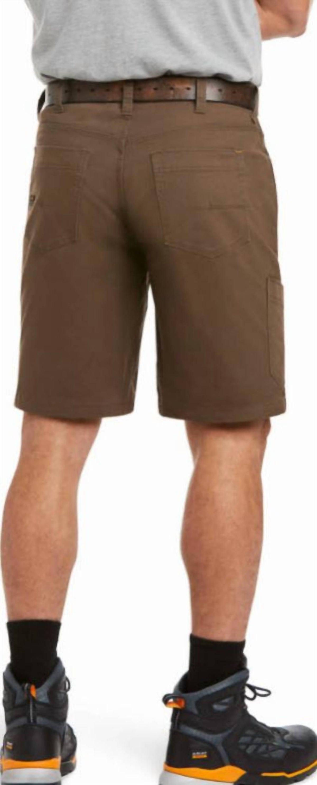 Short de hombre color café