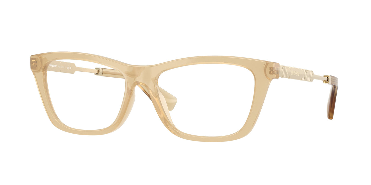 Montura para gafas de mujer 54 mm color amarillo