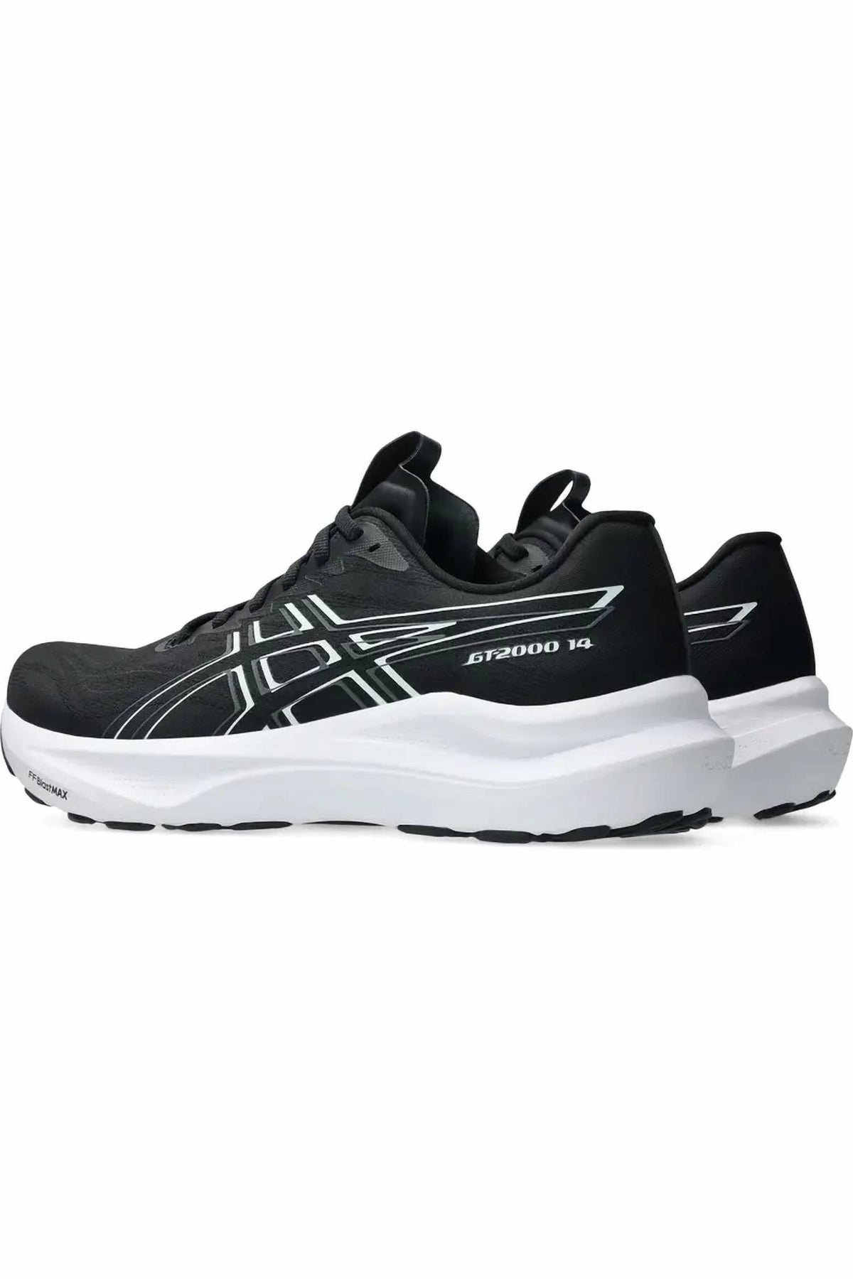 Tenis para correr de hombre color negro y blanco