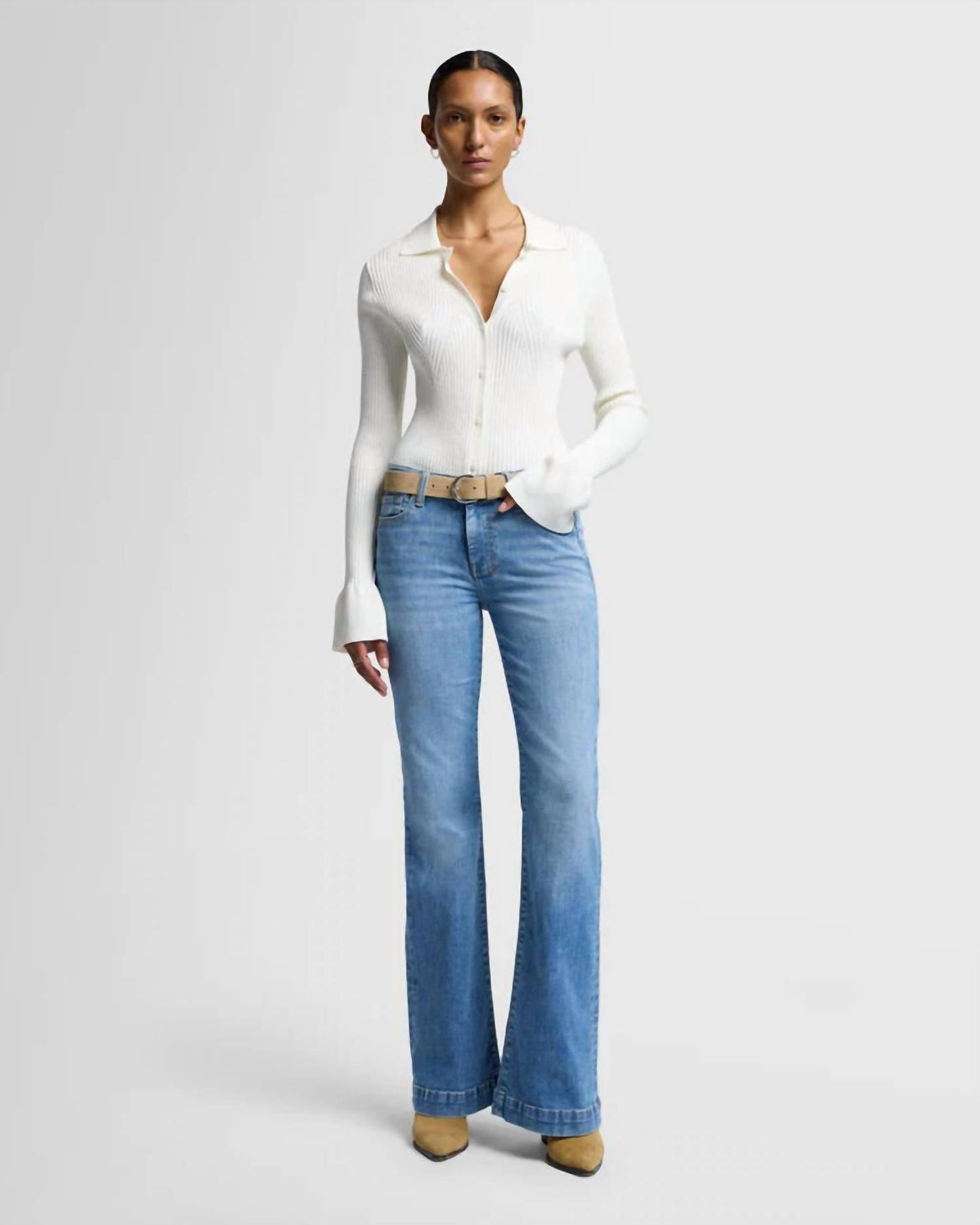 Jean color azul