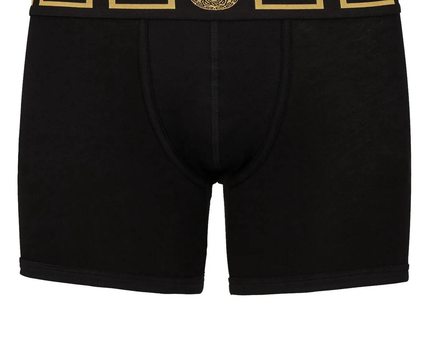Bóxer de hombre color negro y dorado
