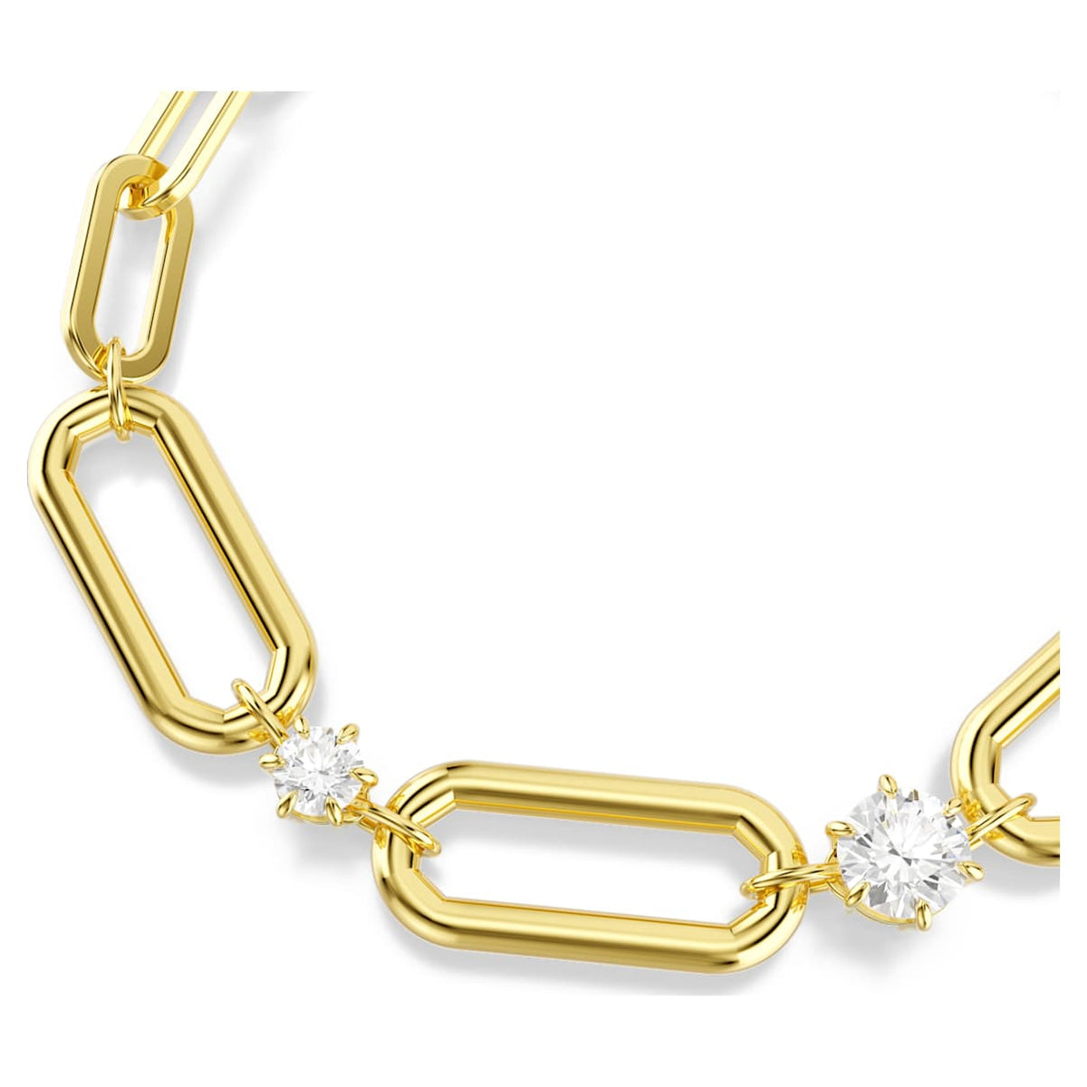 Pulsera color blanco y dorado