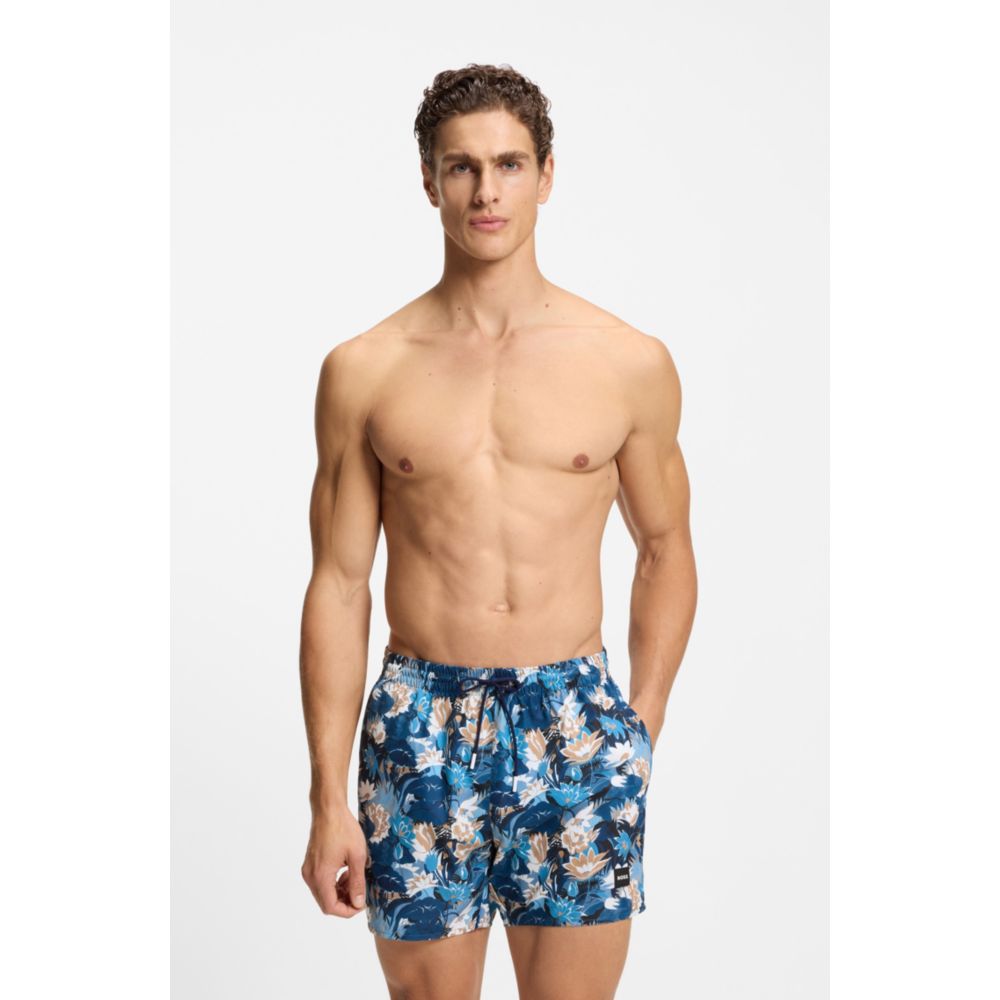 Pantaloneta de baño con estampado