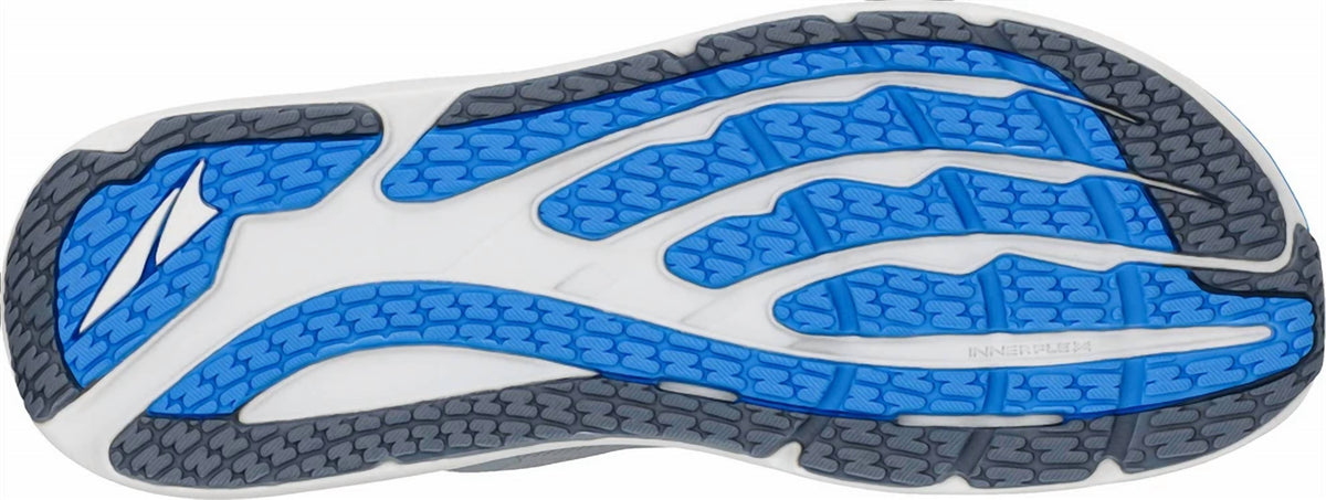 Tenis para correr de hombre color azul y gris