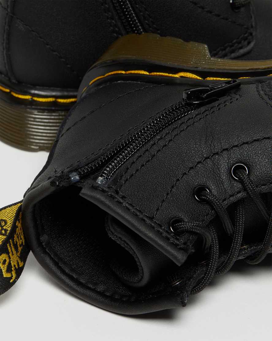 Botas para bebé de cuero con cordones