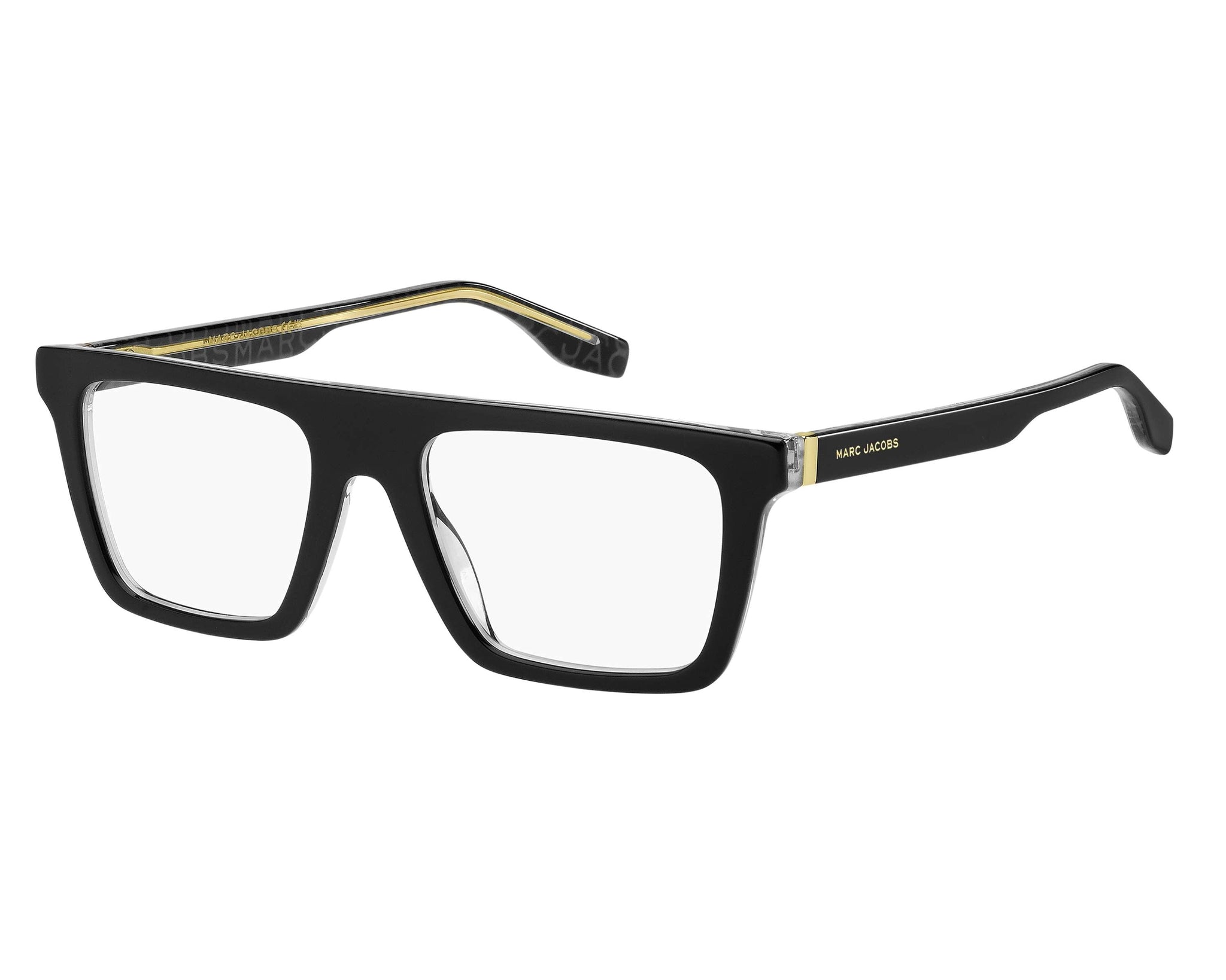 Montura para gafas de hombre 53 mm color negro y gris