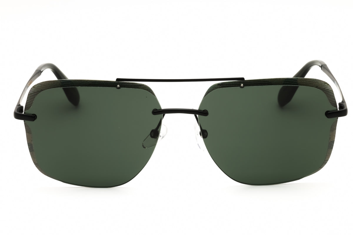 Gafas color negro y verde