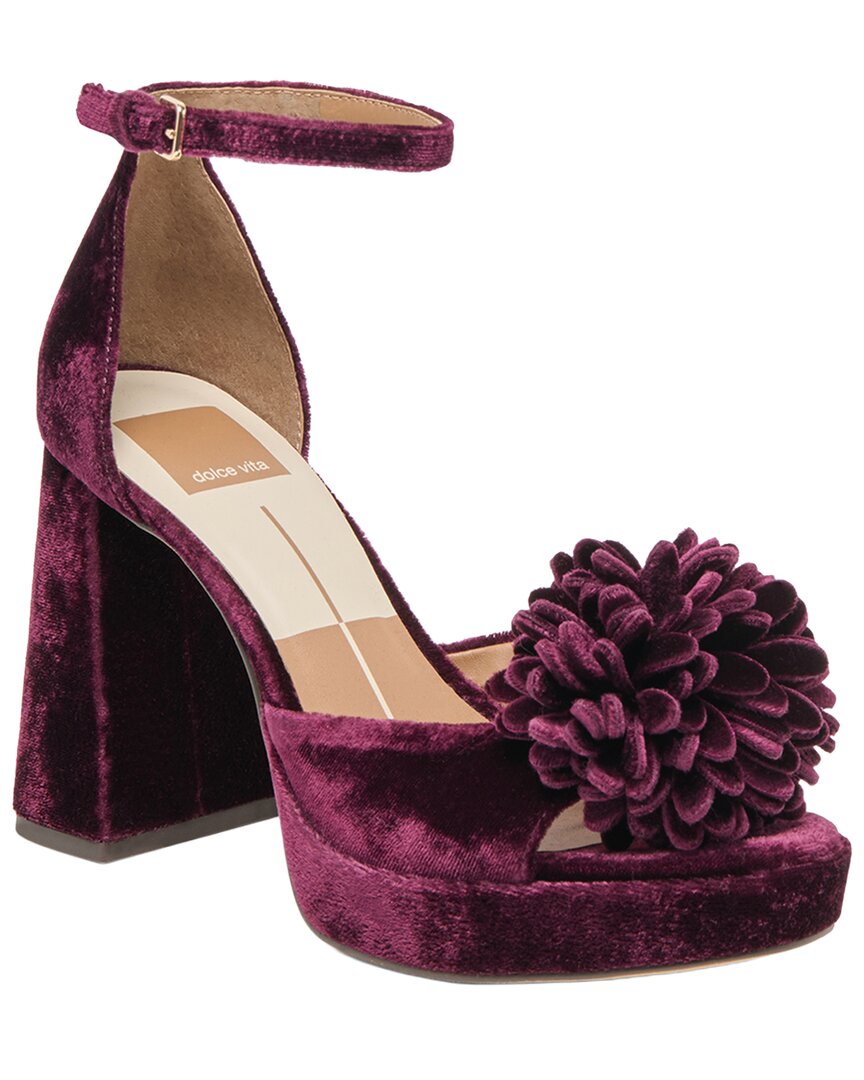 Tacones de terciopelo