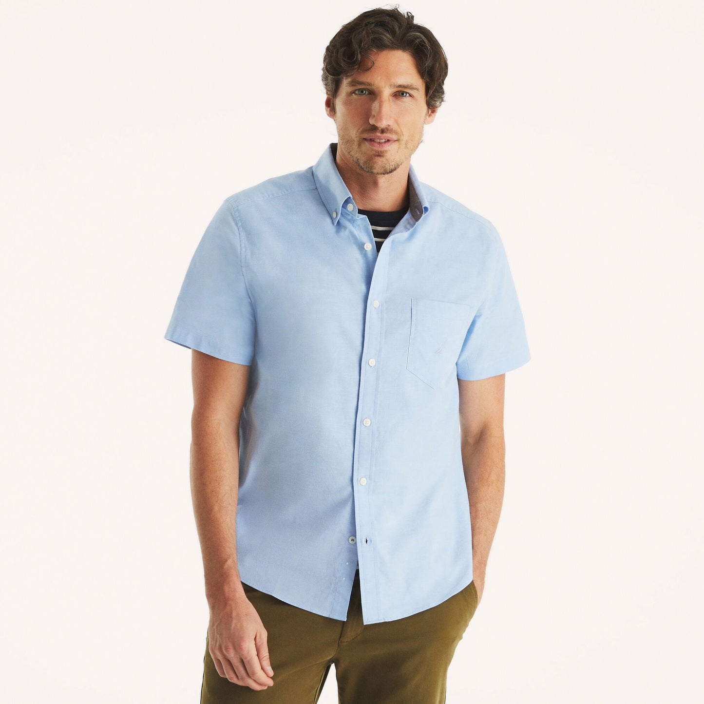 Camisa de hombre de manga corta