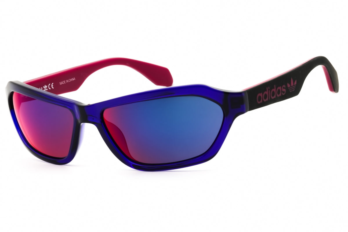 Gafas color violeta y vinotinto