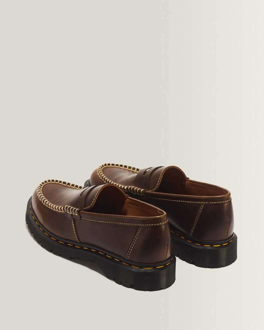 Mocasines de cuero