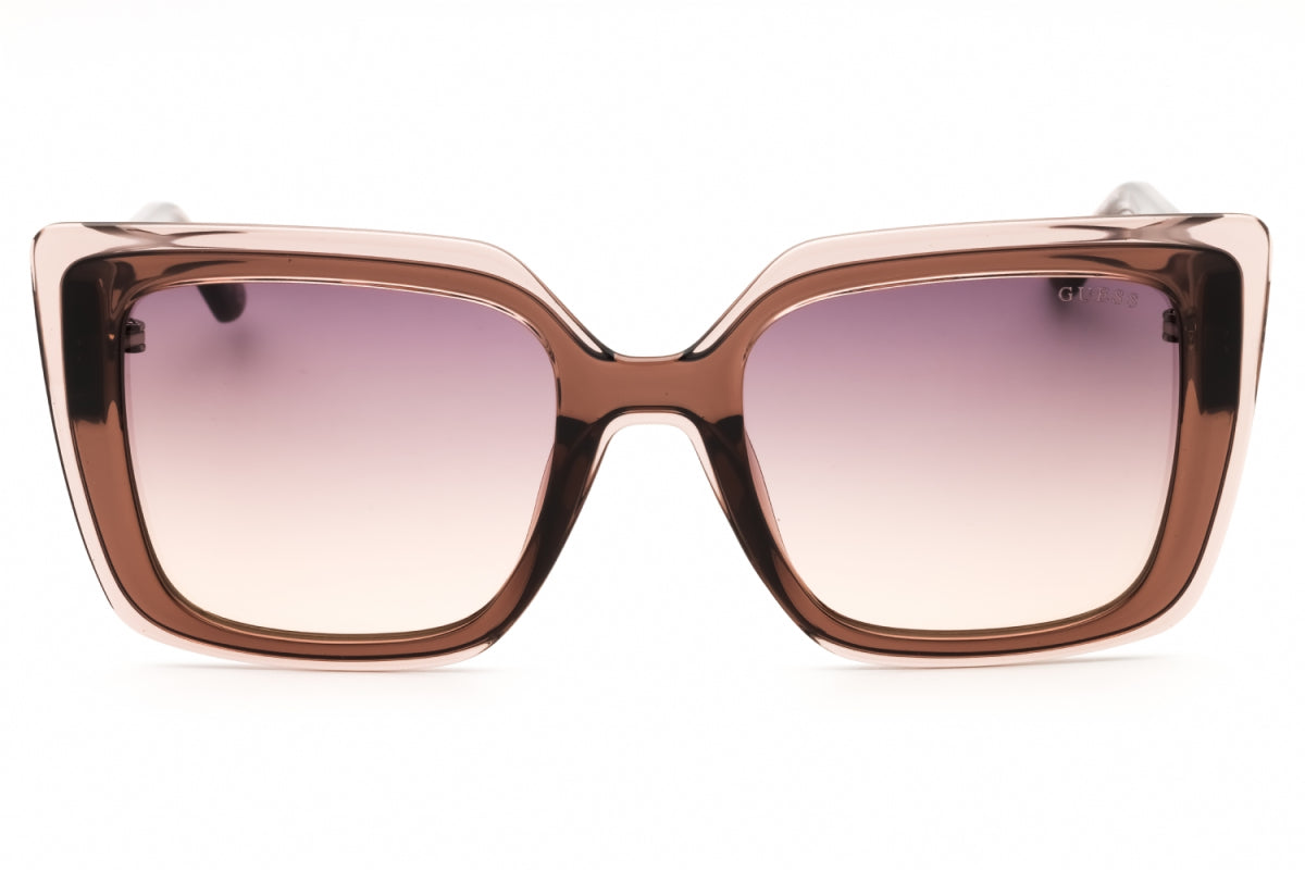Gafas color violeta y beige