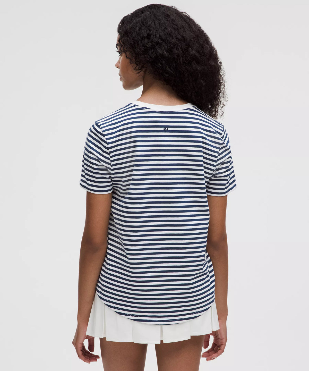 Camiseta con cuello redondo