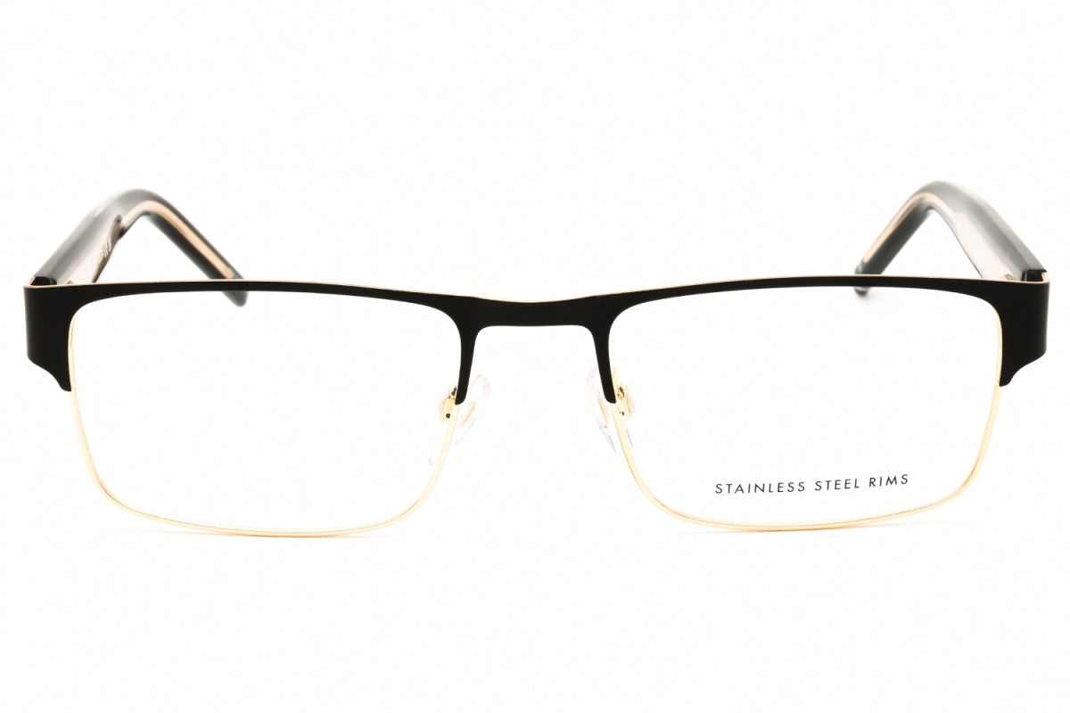 Gafas 55 mm color negro y dorado