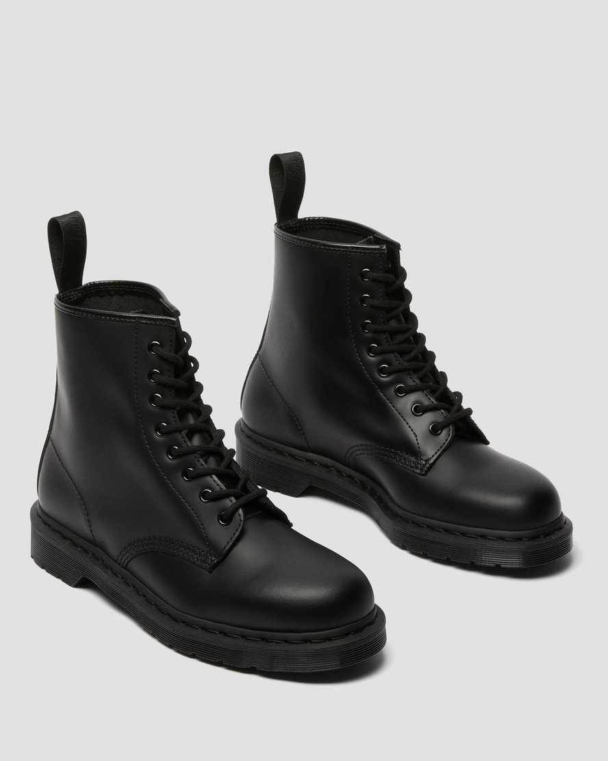 Botas de cuero con cordones