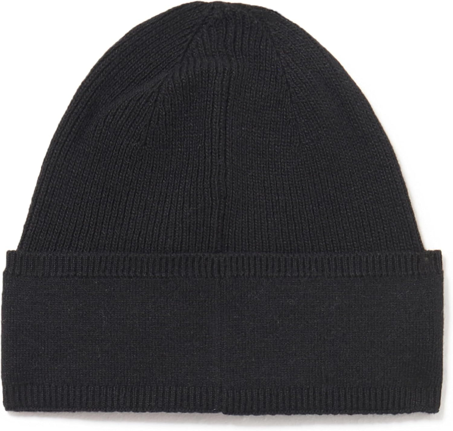 Gorro tejido de hombre color negro