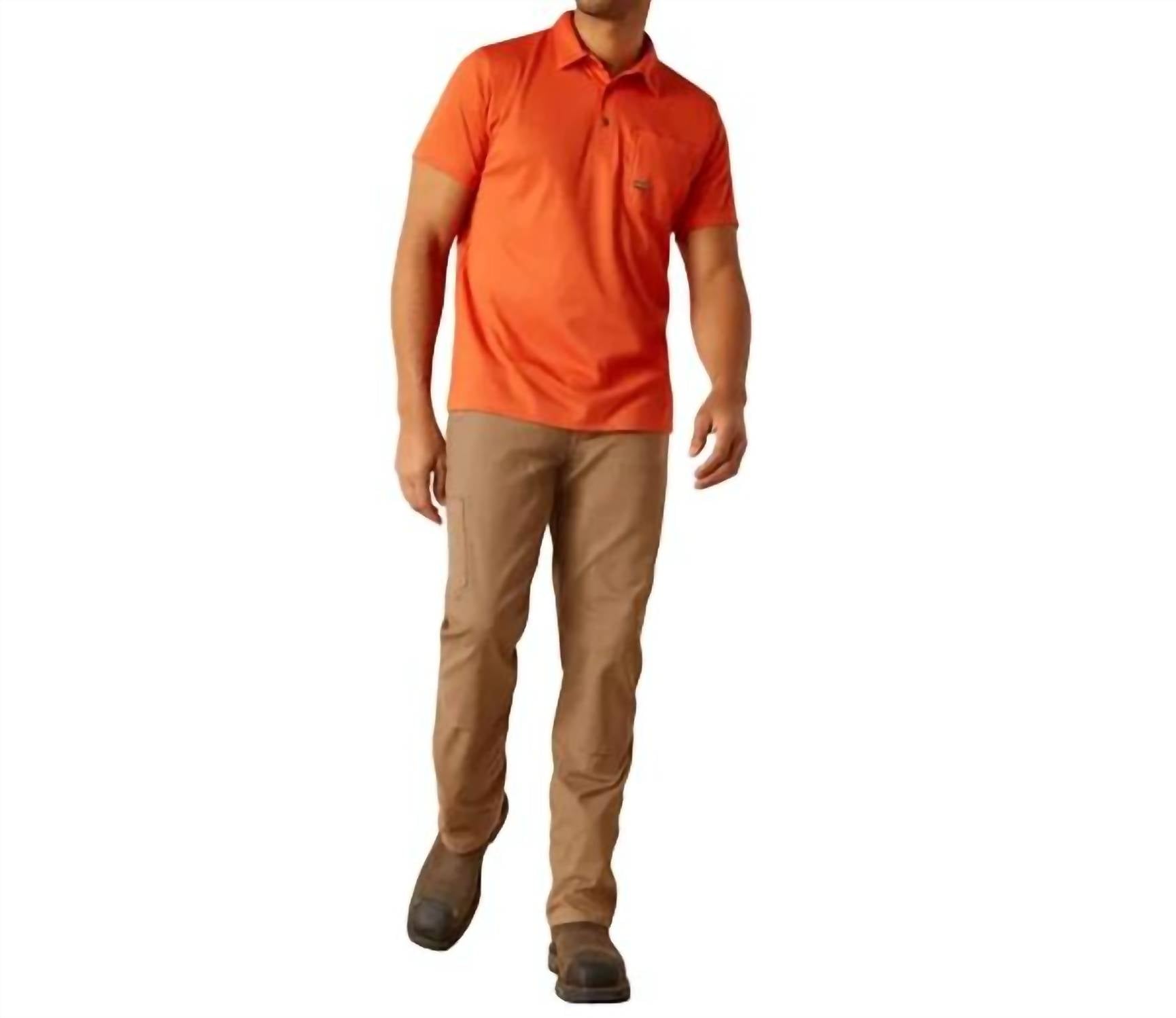 Polo color naranja