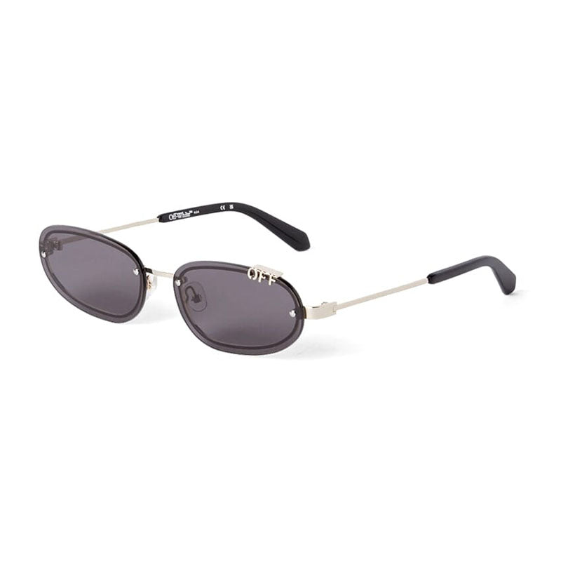 Gafas color gris oscuro y dorado