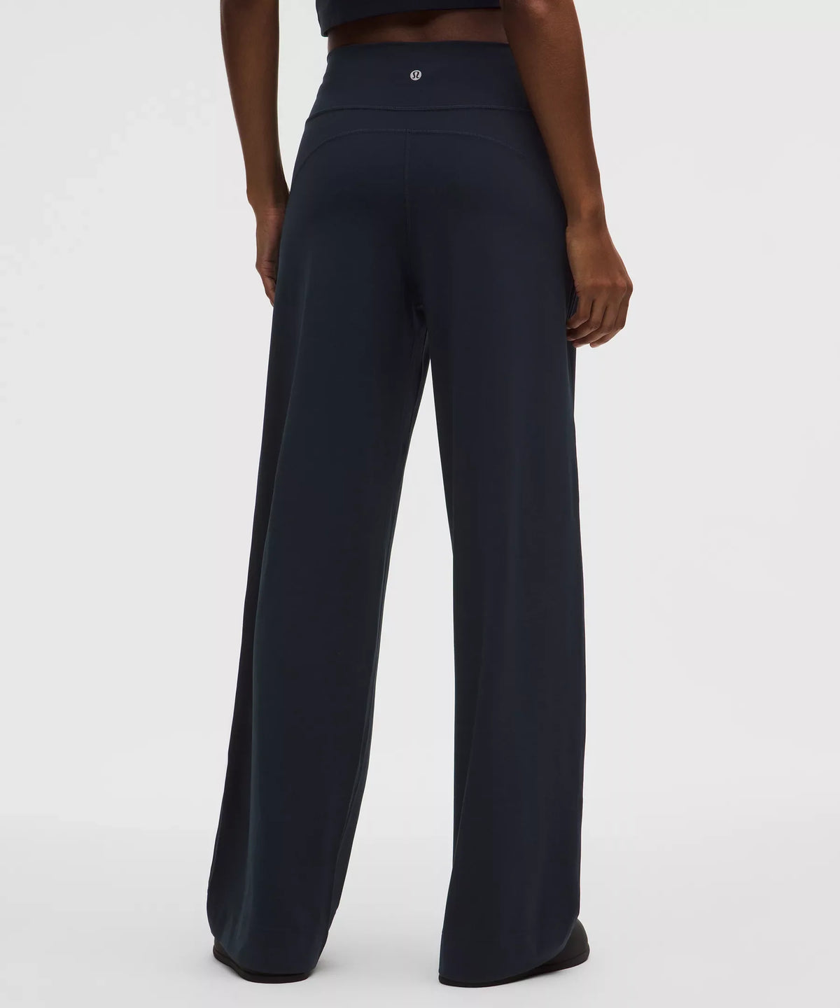 Pantalón de pierna ancha de tiro alto