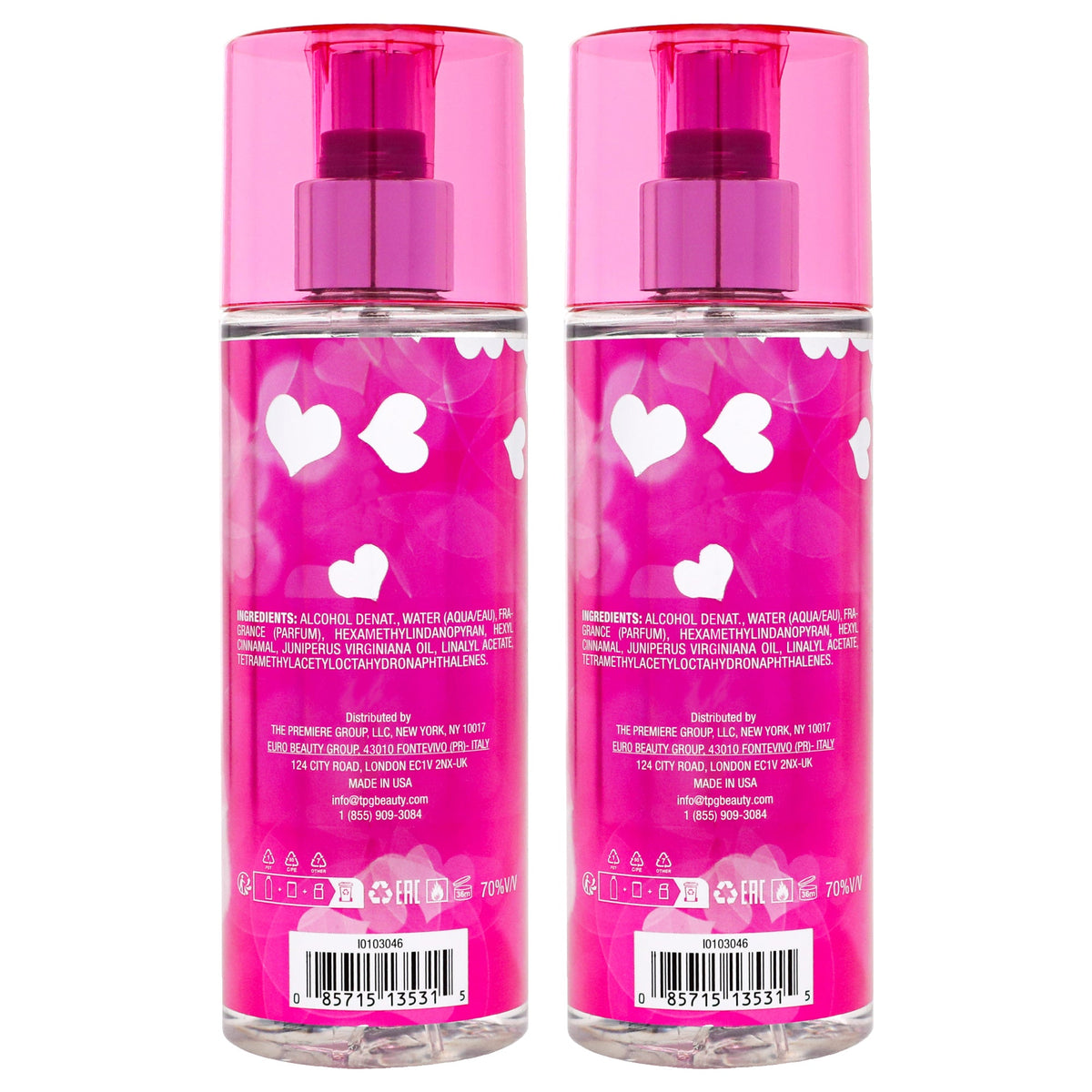 Bruma corporal de mujer (2 unidades) 8,4 oz