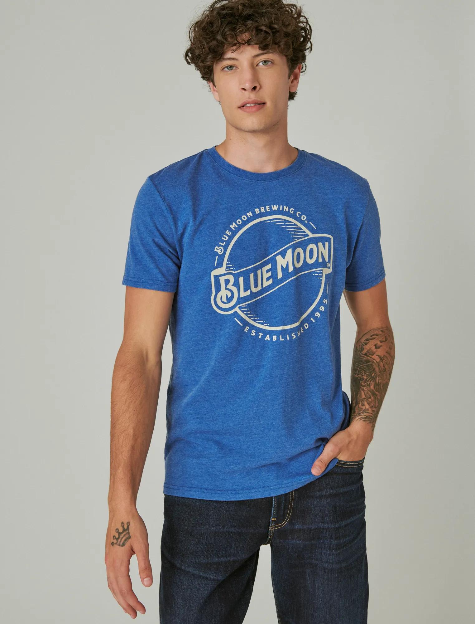Camiseta de hombre color azul