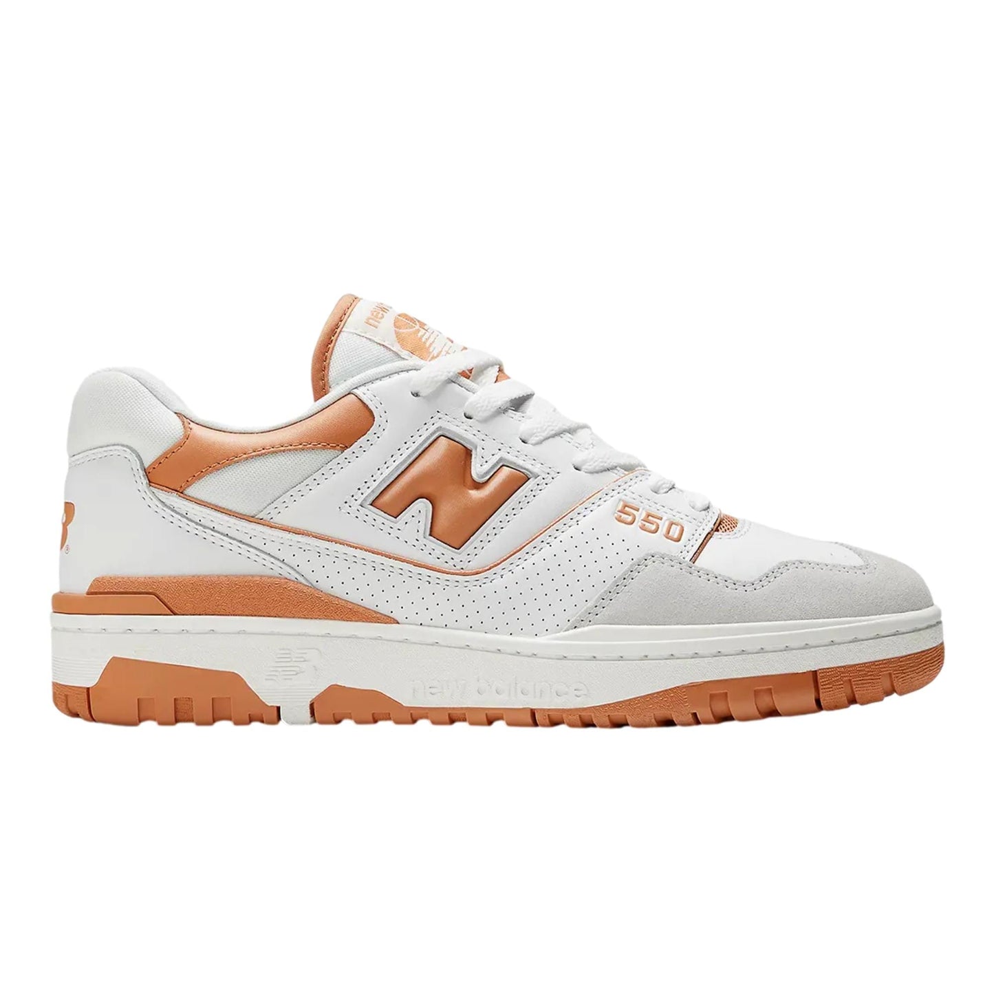 New Balance 550 White / Sepia / Rain Cloud BB550LSC Hombre
